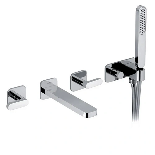 Смеситель для ванны Webert Living LV720901015 с душем Смеситель для ванны Webert Living LV720901015 с душем