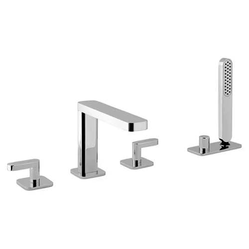 Смеситель для ванны Webert Living LV730401015 с душем Смеситель для ванны Webert Living LV730401015 с душем