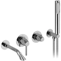 Смеситель для ванны Webert Opera Moderna OE860312015 с душем Смеситель для ванны Webert Opera Moderna OE860312015 с душем