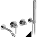 Смеситель для ванны Webert Opera Moderna OE860312560 с душем Смеситель для ванны Webert Opera Moderna OE860312560 с душем