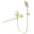 Смеситель для ванны Wonzon & Woghand брашированное золото (WW-639906-BG) Смеситель для ванны Wonzon & Woghand брашированное золото (WW-639906-BG)