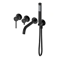Смеситель для ванны Wonzon & Woghand встраиваемый, черный матовый (WW-889017-MB) Смеситель для ванны Wonzon & Woghand встраиваемый, черный матовый (WW-889017-MB)