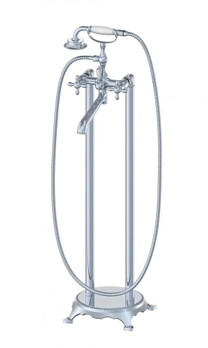 Смеситель для ванны Wonzon & Woghand напольный, хром (WW-88649020-CR) Смеситель для ванны Wonzon & Woghand напольный, хром (WW-88649020-CR)