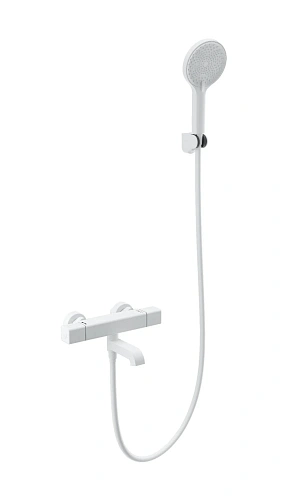 Смеситель для ванны Wonzon & Woghand с термостатом, белый матовый (WW-B2016-A1-MW) Смеситель для ванны Wonzon & Woghand с термостатом, белый матовый (WW-B2016-A1-MW)