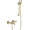 Смеситель для ванны Wonzon & Woghand с термостатом, брашированное золото (WW-C2006-A-BG) Смеситель для ванны Wonzon & Woghand с термостатом, брашированное золото (WW-C2006-A-BG)