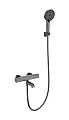 Смеситель для ванны Wonzon & Woghand с термостатом, темный графит (WW-B2016-A1-BGG) Смеситель для ванны Wonzon & Woghand с термостатом, темный графит (WW-B2016-A1-BGG)