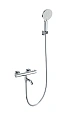 Смеситель для ванны Wonzon & Woghand с термостатом, хром (WW-B2065-A1-CR) Смеситель для ванны Wonzon & Woghand с термостатом, хром (WW-B2065-A1-CR)