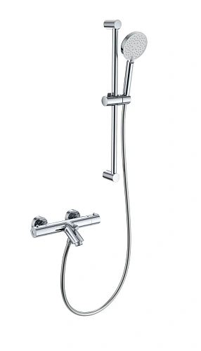 Смеситель для ванны Wonzon & Woghand с термостатом, хром (WW-C2002-A-CR) Смеситель для ванны Wonzon & Woghand с термостатом, хром (WW-C2002-A-CR)