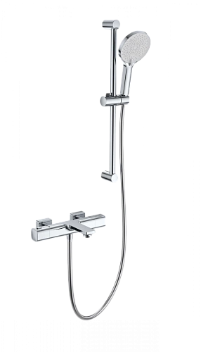 Смеситель для ванны Wonzon & Woghand с термостатом, хром (WW-C2011-A-CR) Смеситель для ванны Wonzon & Woghand с термостатом, хром (WW-C2011-A-CR)