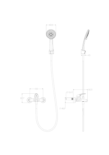 Смеситель для ванны Wonzon & Woghand темный графит (WW-4530-BGG) Смеситель для ванны Wonzon & Woghand темный графит (WW-4530-BGG)