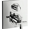 Смеситель для душа Axor Citterio 39705000 термостатический с запорным вентилем Смеситель для душа Axor Citterio 39705000 термостатический с запорным вентилем