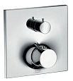 Смеситель для душа Axor Massaud 18750000 термостатический с запорным/переключающим вентилем Смеситель для душа Axor Massaud 18750000 термостатический с запорным/переключающим вентилем