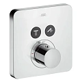 Смеситель для душа Axor ShowerSelect S 36707000 термостатический Смеситель для душа Axor ShowerSelect S 36707000 термостатический