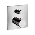 Смеситель для душа Axor Starck X 10726000 термостатический с запорным/переключающим вентилем Смеситель для душа Axor Starck X 10726000 термостатический с запорным/переключающим вентилем