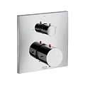 Смеситель для душа Axor Starck X 10726000 термостатический с запорным/переключающим вентилем Смеситель для душа Axor Starck X 10726000 термостатический с запорным/переключающим вентилем