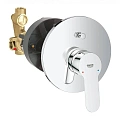 Смеситель для душа GROHE BauEdge (внешняя и встраиваемая части), хром (29079000) Смеситель для душа GROHE BauEdge (внешняя и встраиваемая части), хром (29079000)