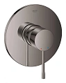 Смеситель для душа GROHE Essence, круглая розетка, темный графит глянец (24057A01) Смеситель для душа GROHE Essence, круглая розетка, темный графит глянец (24057A01)