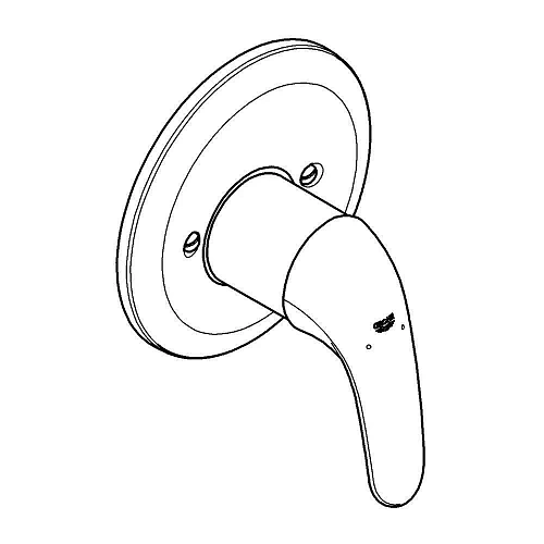 Смеситель для душа GROHE Euroeco (внешняя и встраиваемая части), хром (32742000) Смеситель для душа GROHE Euroeco (внешняя и встраиваемая части), хром (32742000)