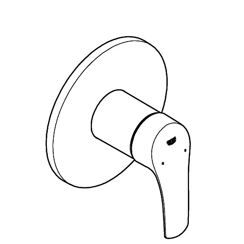 Смеситель для душа GROHE Eurosmart (24042003) Смеситель для душа GROHE Eurosmart (24042003)