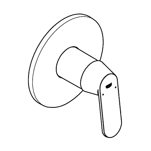 Смеситель для душа GROHE Eurosmart Cosmopolitan, хром (24044000) Смеситель для душа GROHE Eurosmart Cosmopolitan, хром (24044000)