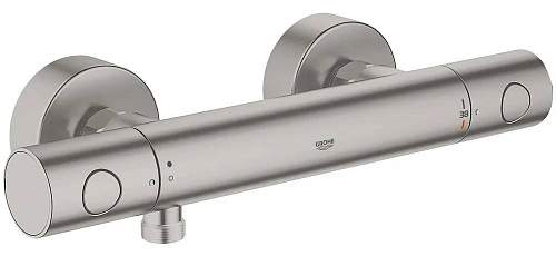 Смеситель для душа GROHE Grohtherm 1000 Cosmopolitan M, термостатический, суперсталь (34065DC2) Смеситель для душа GROHE Grohtherm 1000 Cosmopolitan M, термостатический, суперсталь (34065DC2)