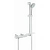 Смеситель для душа GROHE Grohtherm 1000 Cosmopolitan New с душевым гарнитуром (штанга 600 мм) термос 34286002