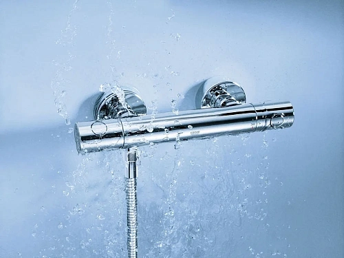 Смеситель для душа GROHE Grohtherm 1000 Cosmopolitan New термостатический, хром (34065002) Смеситель для душа GROHE Grohtherm 1000 Cosmopolitan New термостатический, хром (34065002)