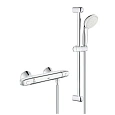 Смеситель для душа GROHE Grohtherm 1000 New термостатический с душевым гарнитуром, душевая штанга 60 34151004 Смеситель для душа GROHE Grohtherm 1000 New термостатический с душевым гарнитуром, душевая штанга 60 34151004