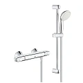 Смеситель для душа GROHE Grohtherm 1000 New термостатический с душевым гарнитуром, душевая штанга 60 34151004 Смеситель для душа GROHE Grohtherm 1000 New термостатический с душевым гарнитуром, душевая штанга 60 34151004