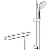 Смеситель для душа GROHE Grohtherm 1000, с душевым гарнитуром, хром (34819004) термостат Смеситель для душа GROHE Grohtherm 1000, с душевым гарнитуром, хром (34819004) термостат