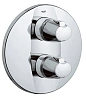 Смеситель для душа GROHE Grohtherm 3000, хром (19255000) внешняя часть термостата