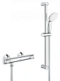 Смеситель для душа GROHE Grohtherm 500, с душевым гарнитуром, хром (34796000) термостат Смеситель для душа GROHE Grohtherm 500, с душевым гарнитуром, хром (34796000) термостат