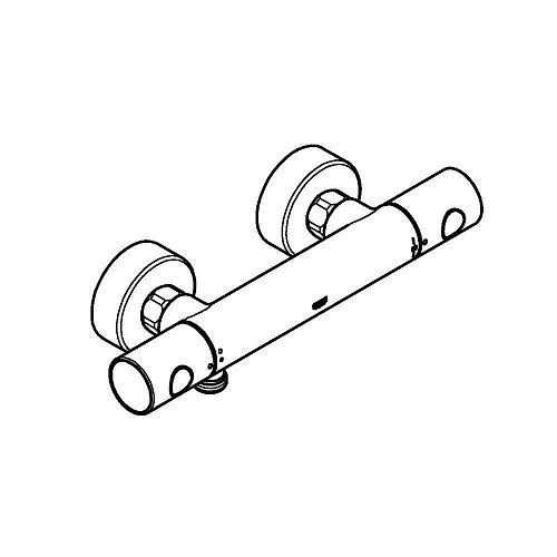 Смеситель для душа GROHE Grohtherm 800 Cosmopolitan, термостатический, хром (34765000) Смеситель для душа GROHE Grohtherm 800 Cosmopolitan, термостатический, хром (34765000)