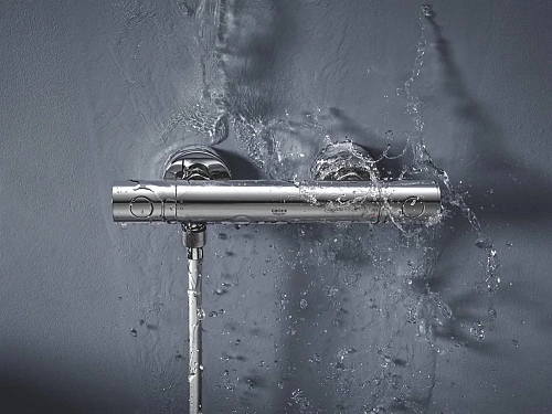 Смеситель для душа GROHE Grohtherm 800 Cosmopolitan, термостатический, хром (34765000) Смеситель для душа GROHE Grohtherm 800 Cosmopolitan, термостатический, хром (34765000)