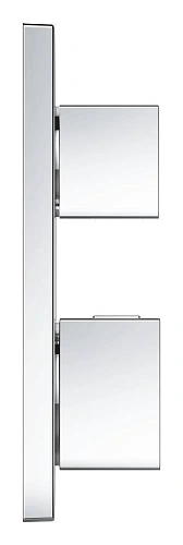 Смеситель для душа GROHE Grohtherm Cube с переключателем на 2 положения верхний/Душевая лейка, хром 24154000 Смеситель для душа GROHE Grohtherm Cube с переключателем на 2 положения верхний/Душевая лейка, хром 24154000