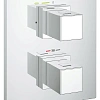 Смеситель для душа GROHE Grohtherm Cube, хром (19959000) внешняя часть термостата Смеситель для душа GROHE Grohtherm Cube, хром (19959000) внешняя часть термостата