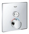 Смеситель для душа GROHE Grohtherm SmartControl на 1 выход, хром (29147000) внешняя часть Смеситель для душа GROHE Grohtherm SmartControl на 1 выход, хром (29147000) внешняя часть