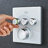 Смеситель для душа GROHE Grohtherm SmartControl на 3 выхода, белая луна (29157LS0) внешняя часть тер Смеситель для душа GROHE Grohtherm SmartControl на 3 выхода, белая луна (29157LS0) внешняя часть тер