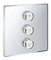 Смеситель для душа GROHE Grohtherm SmartControl на 3 выхода, хром (29127000) внешняя часть Смеситель для душа GROHE Grohtherm SmartControl на 3 выхода, хром (29127000) внешняя часть