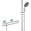 Смеситель для душа GROHE Precision Start с душевым гарнитуром, хром (34597000) термостат Смеситель для душа GROHE Precision Start с душевым гарнитуром, хром (34597000) термостат