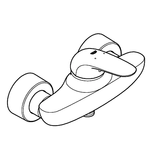 Смеситель для душа GROHE Wave, хром (32287001) Смеситель для душа GROHE Wave, хром (32287001)