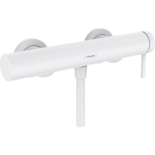 Смеситель для душа Hansgrohe Finoris внешнего монтажа 76620700, матовый белый Смеситель для душа Hansgrohe Finoris внешнего монтажа 76620700, матовый белый