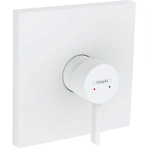 Смеситель для душа Hansgrohe Finoris скрытого монтажа 76615700, матовый белый Смеситель для душа Hansgrohe Finoris скрытого монтажа 76615700, матовый белый