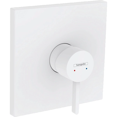 Смеситель для душа Hansgrohe Finoris скрытого монтажа 76615700, матовый белый Смеситель для душа Hansgrohe Finoris скрытого монтажа 76615700, матовый белый