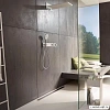 Смеситель для душа hansgrohe RainSelect термостатический белый/хром 15357400 Смеситель для душа hansgrohe RainSelect термостатический белый/хром 15357400