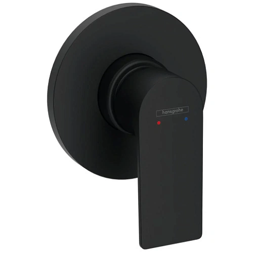 Смеситель для душа Hansgrohe Rebris E, скрытого монтажа 72659670, матовый черный Смеситель для душа Hansgrohe Rebris E, скрытого монтажа 72659670, матовый черный