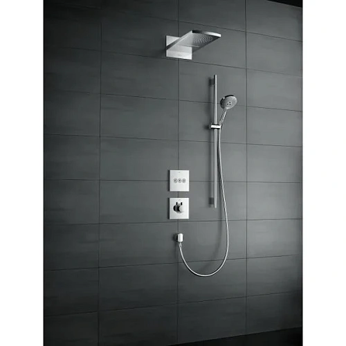 Смеситель для душа hansgrohe ShowerSelect Highflow термостатический 15760000 Смеситель для душа hansgrohe ShowerSelect Highflow термостатический 15760000