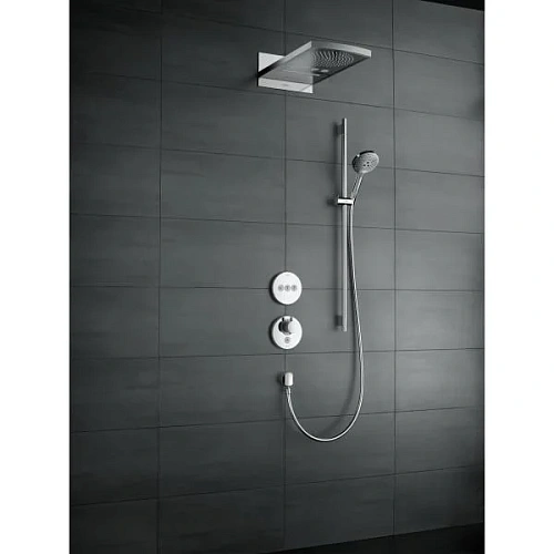 Смеситель для душа hansgrohe ShowerSelect S Highflow термостатический 15742000 Смеситель для душа hansgrohe ShowerSelect S Highflow термостатический 15742000