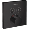 Смеситель для душа hansgrohe ShowerSelect скрытого монтажа, для 2 потребителей термостатический 15763670.