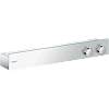 Смеситель для душа hansgrohe ShowerTablet 600 на 2 потребителя, термостатический хром 13108000